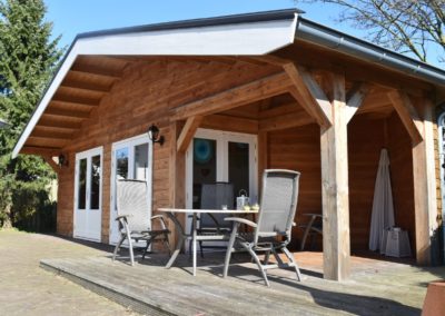 Tuinhuis met buitenplek